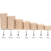 Factory direct sales DIY handmade Christmas and wedding craft lace linen roll, original color linen webbing, 5m long details Picture